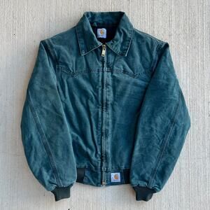 Carhartt Santa Fe green work wear jacket